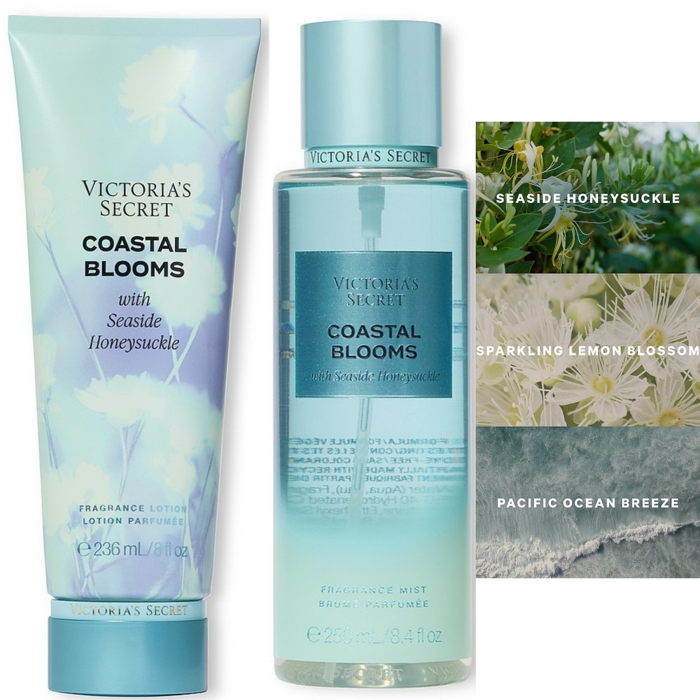 Victoria's Secret 8 Piece Full Blooms Collection Fragrance Mist & Lotion Set NEW - Picture 3 of 5